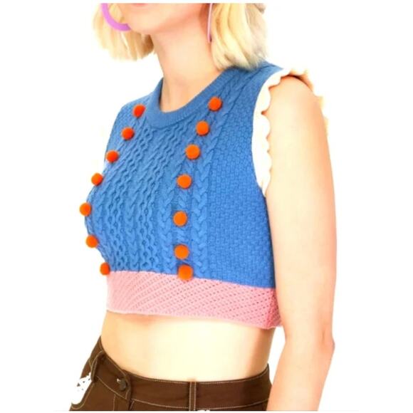 Cider Sweaters - Cropped sweater vest by cider
Excellent condition 
Size medium